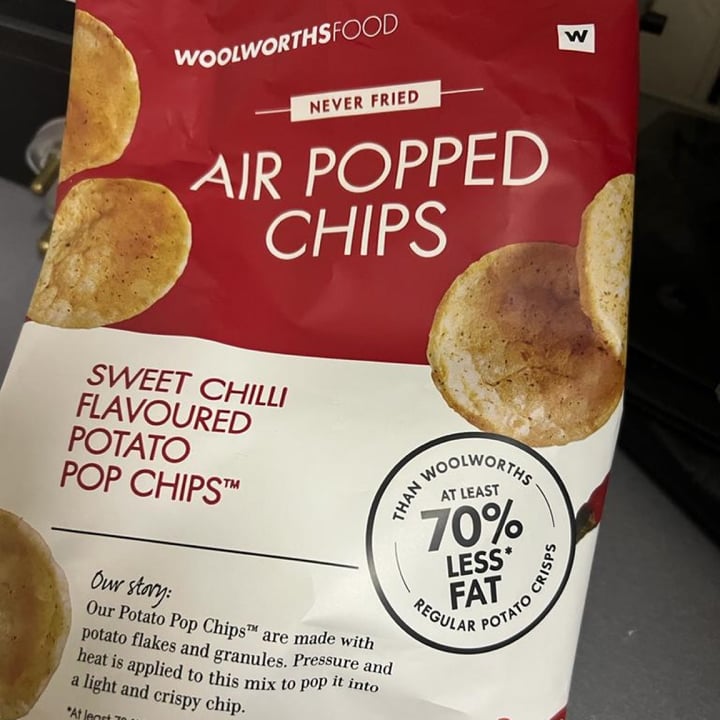 photo of Woolworths Food Potato air popped chips-Sweet chilli shared by @kevints on  30 Jun 2022 - review