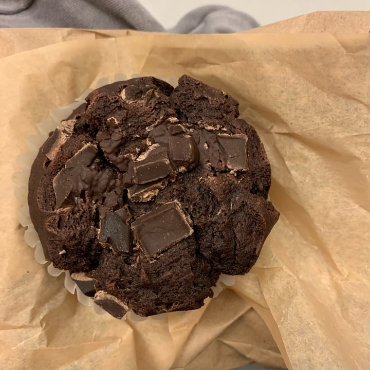 photo of Union Square Holiday Market Vegan Double Chocolate Muffin shared by @leela1 on  07 Feb 2022 - review