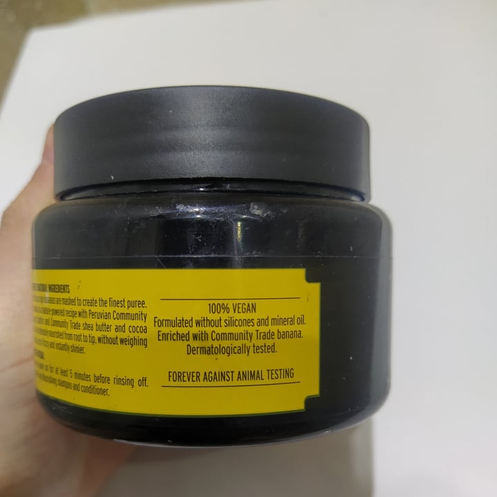 photo of The Body Shop banana nurishing hair mask shared by @nataliafg on  27 Mar 2022 - review