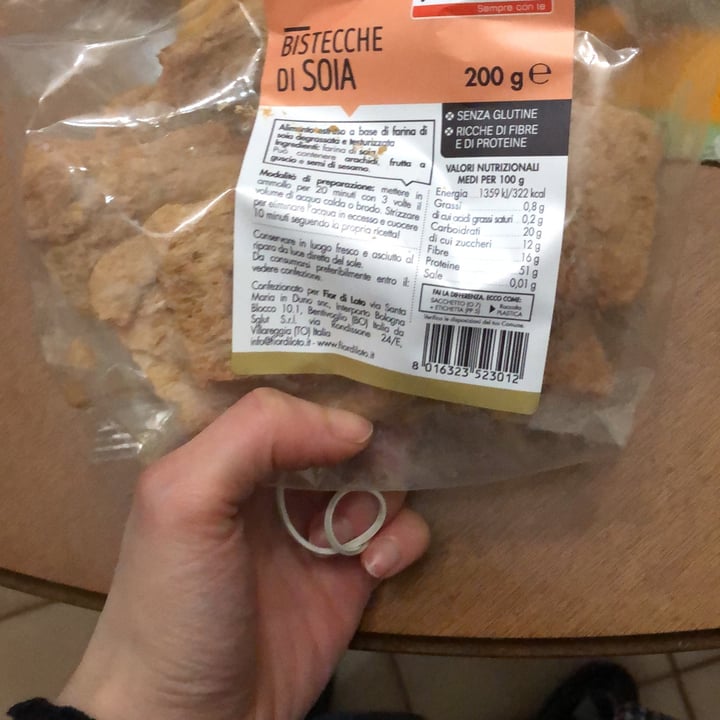 review photo of Fior di Loto Bistecche di soia shared by @chiaradauria on 10 Mar 2022 - review