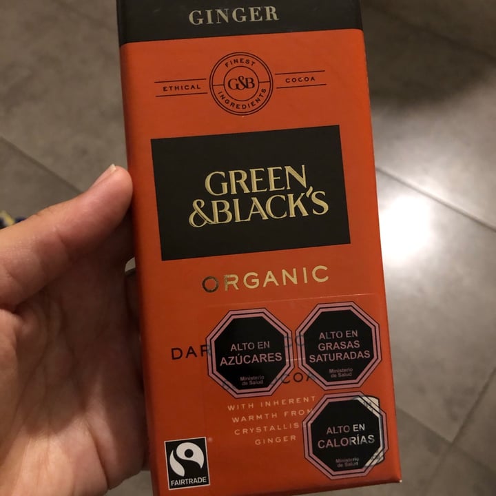 photo of Green & Black's Dark chocolate shared by @martusalgado on  26 Oct 2020 - review