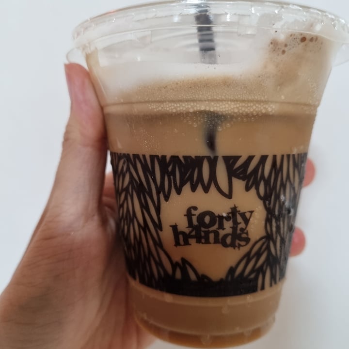 photo of Forty Hands Soy Cappucino shared by @plantbasedlifestyle on  29 Apr 2022 - review