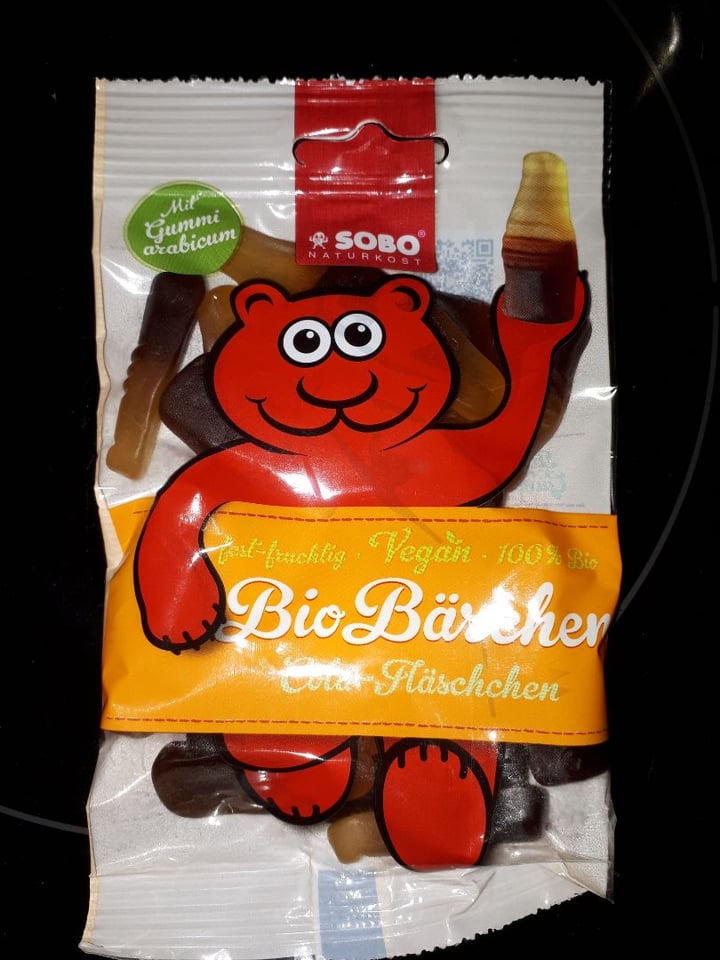 photo of SOBO Naturkost Bio Bärchen Cola-Fläschchen shared by @bluesoul on  28 Mar 2020 - review