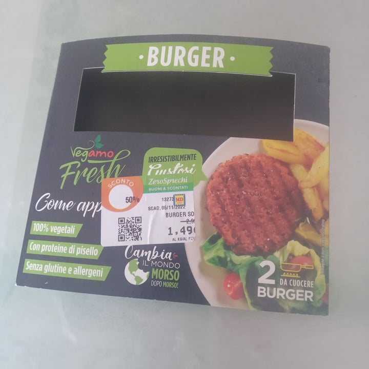 photo of Vegamo burger shared by @micol77 on  21 Nov 2022 - review