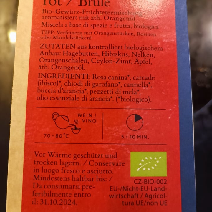 review photo of Sonnentor Spezie Per Il Vin Brulè shared by @jades123 on 14 Jan 2022 - review