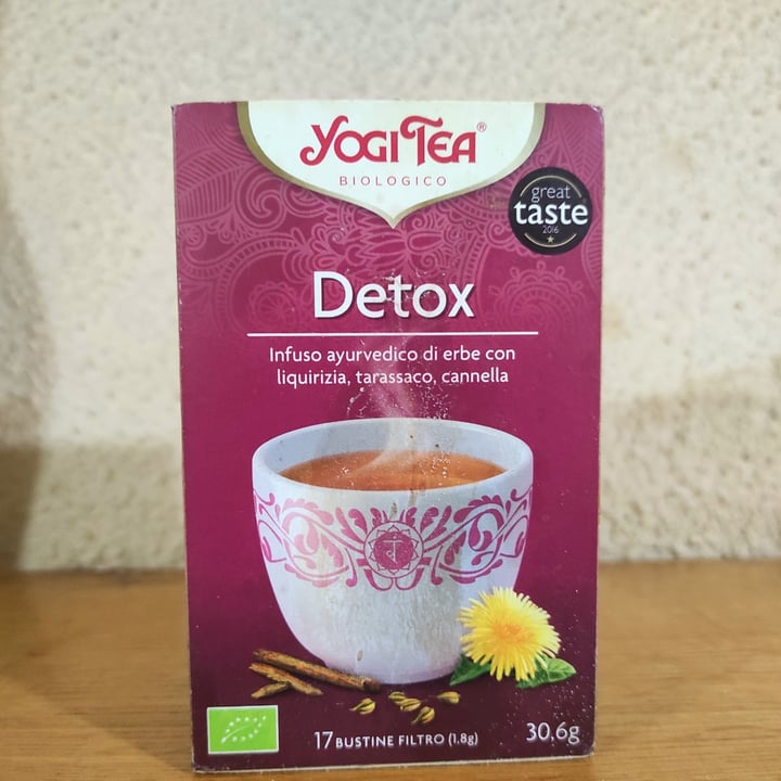 photo of Yogi Tea Organic Detox shared by @scatolettadiceci on  21 Jan 2022 - review
