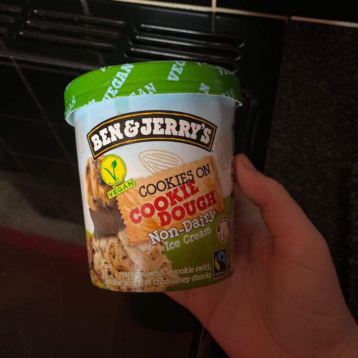 review photo of Ben & Jerry's Chocolate Chip Cookie Dough Non-Dairy Frozen Dessert shared by @kkinocore on 07 Jan 2021 - review
