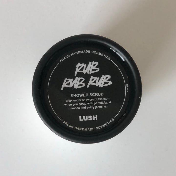 photo of LUSH Fresh Handmade Cosmetics Rub Rub Rub shared by @aleecpt on  13 Oct 2020 - review