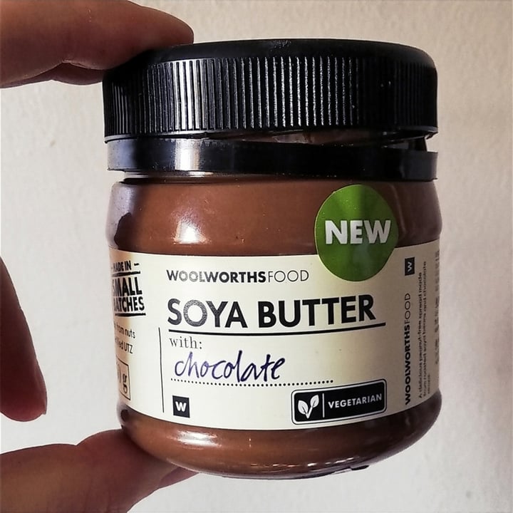 photo of Woolworths Food Woolworths Chocolate Soya Butter shared by @josiearmadillo on  25 Jun 2020 - review