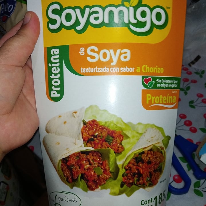 photo of Soyamigo Alimento a Base de Soya sabor Chorizo shared by @sadnohe on  11 Jun 2021 - review