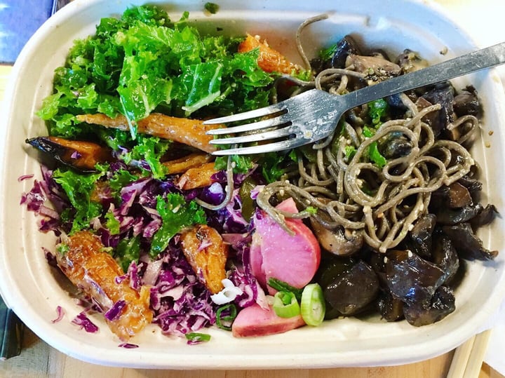 review photo of Bento Picnic Mushroom Noodle Bento shared by @ixi on 04 Sep 2019 - review