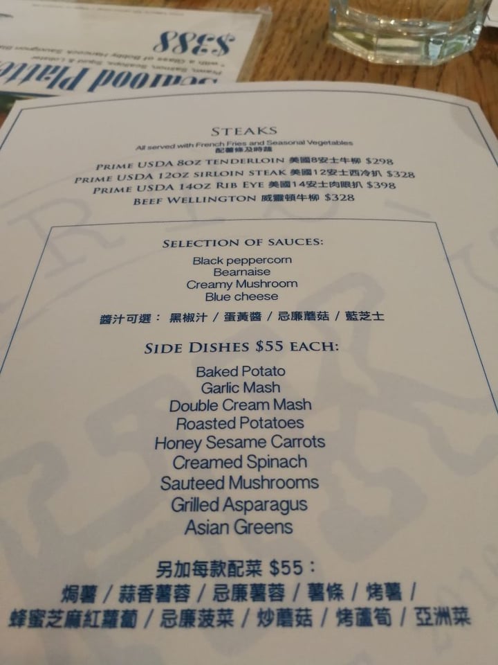 photo of St. Barts Bunch of sides from breakfast menu shared by @nataliya on  01 Jul 2019 - review