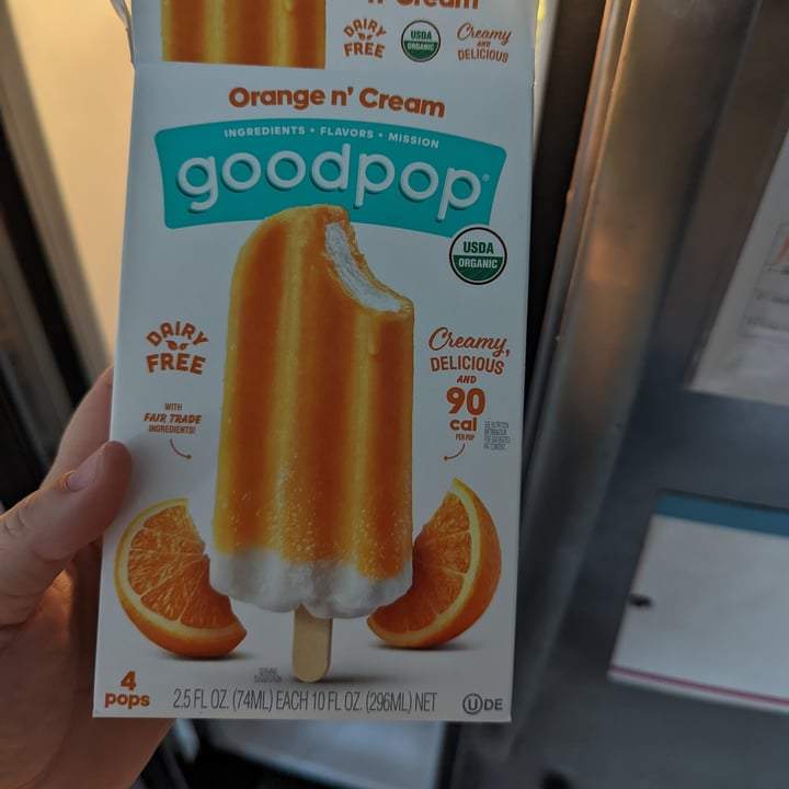 photo of Goodpop Orange N' Cream shared by @beachbummum on  12 Jun 2022 - review