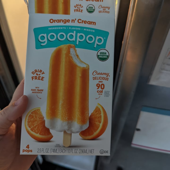 review photo of Goodpop Orange N' Cream shared by @beachbummum on 12 Jun 2022 - review