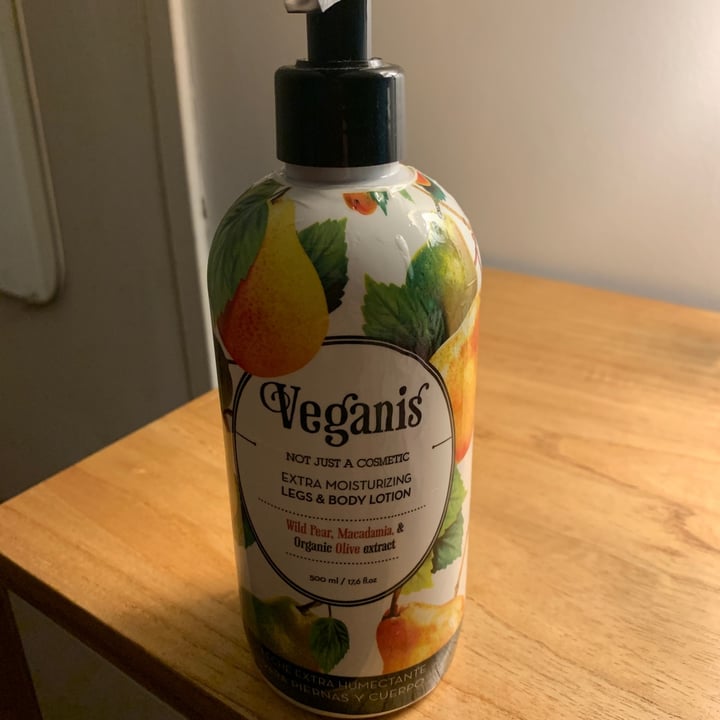 review photo of Veganis Leche Extra humectante de Pera Silvestre, Macadamia y aceite Orgánico de Oliva 200g shared by @jmarcer on 27 Apr 2022 - review