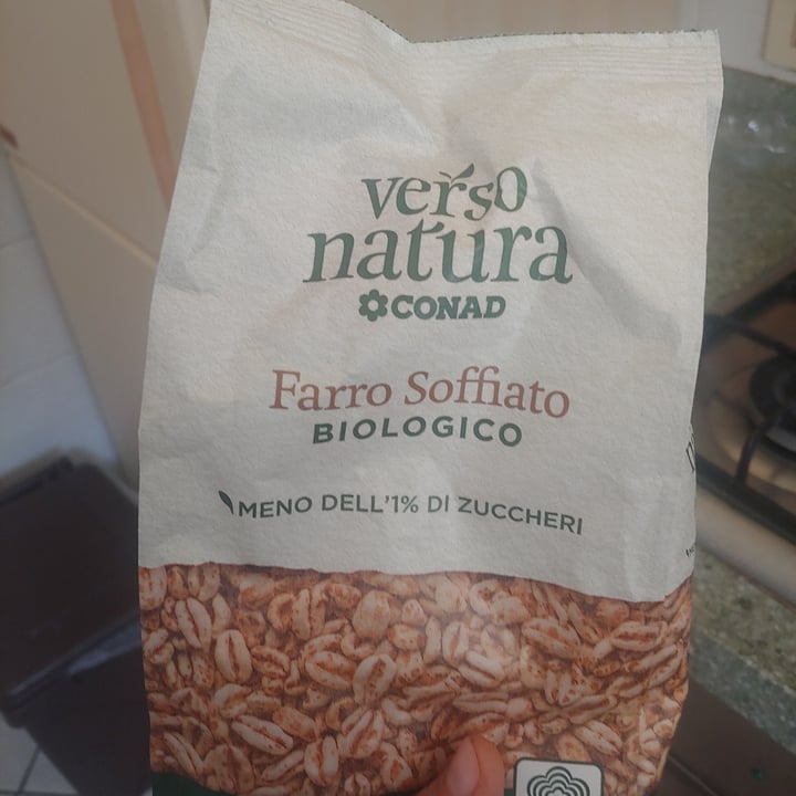photo of Verso Natura Conad Bio  farro soffiato biologico shared by @adnoiballeb on  20 Sep 2022 - review