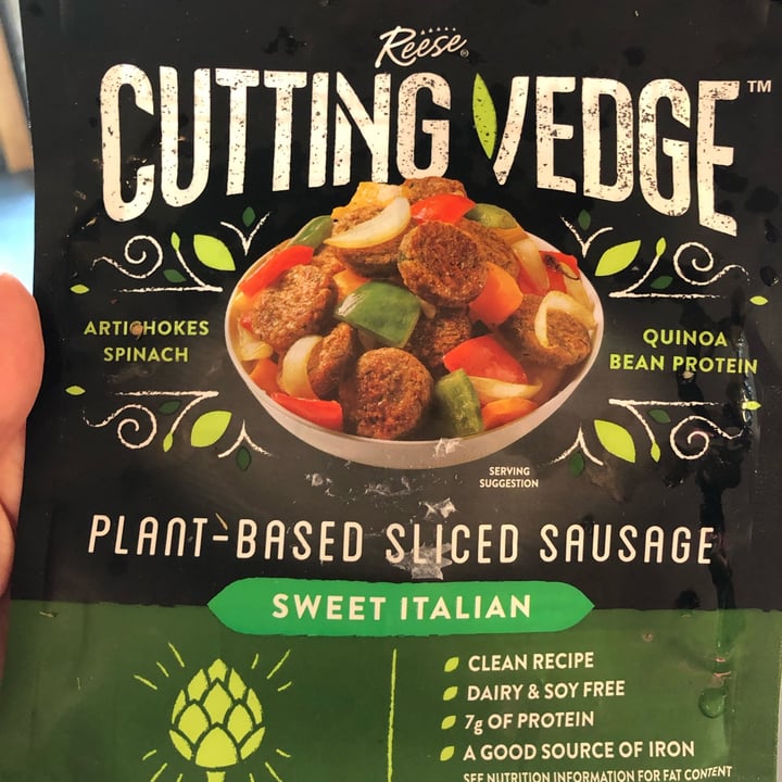 photo of Reese Plant-Based Sliced Sausage (Sweet Italian) shared by @cumberlandplateaupam on  08 Oct 2022 - review