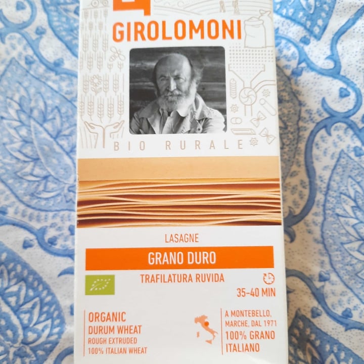 photo of Girolomoni lasagne grano duro shared by @paolacrocioni on  17 Aug 2022 - review