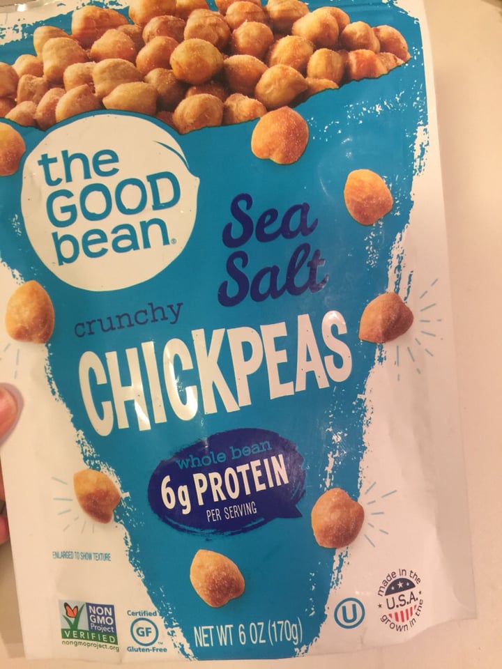 review photo of The Good Bean Crunchy Sea Salt Chickpeas shared by @hopegirl99 on 08 Jan 2020 - review