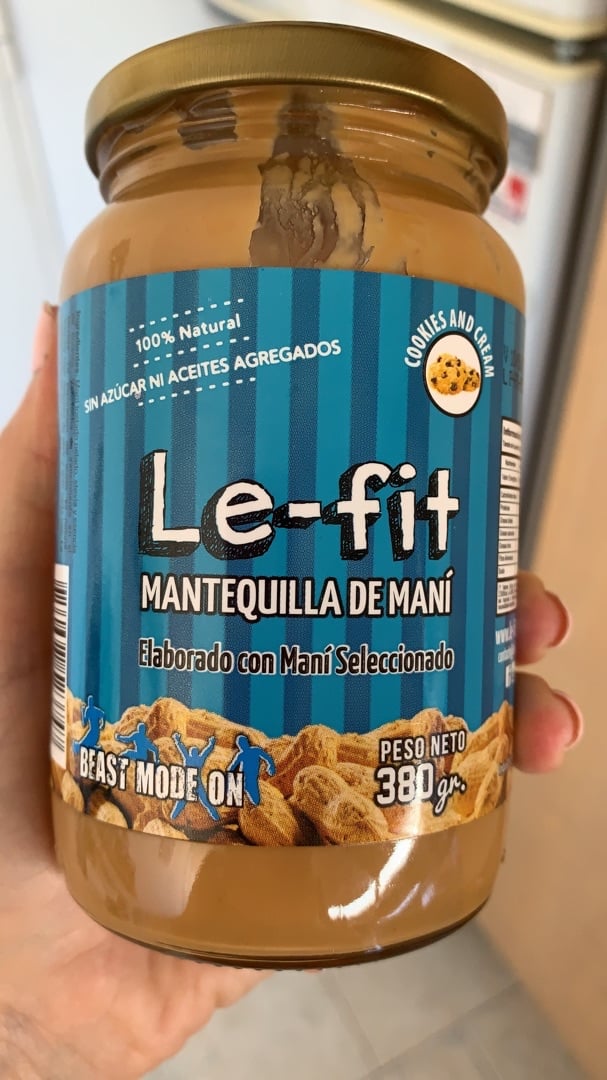 photo of Le-Fit Mantequilla De Mani Dark Chocolate shared by @canica on  08 Nov 2019 - review