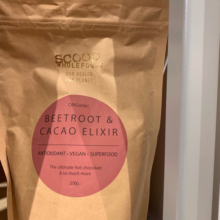 photo of Scoop Wholefoods Beetroot and cocao elixir shared by @ondrei on  10 Aug 2020 - review