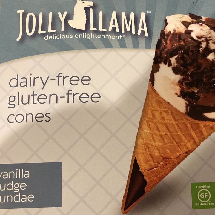 photo of Jolly Llama Vanilla fudge sundae shared by @veganosaventureros on  25 Oct 2021 - review