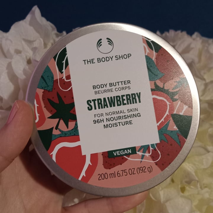 review photo of The Body Shop body butter strawberry shared by @jolieloveanimals on 07 Aug 2022 - review
