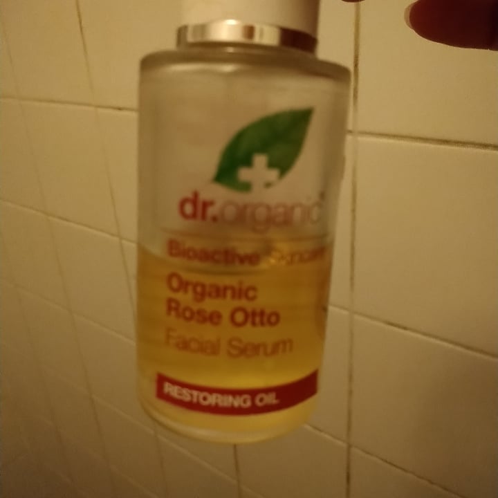 photo of dr.organic Organic Rose Otto Facial Serum shared by @walkabout-veg on  18 Feb 2022 - review