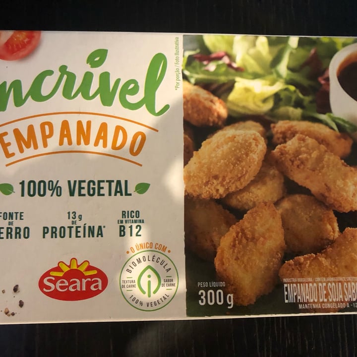 photo of Incrível - Seara Empanado de Frango shared by @malinesiqueira on  19 Jun 2022 - review