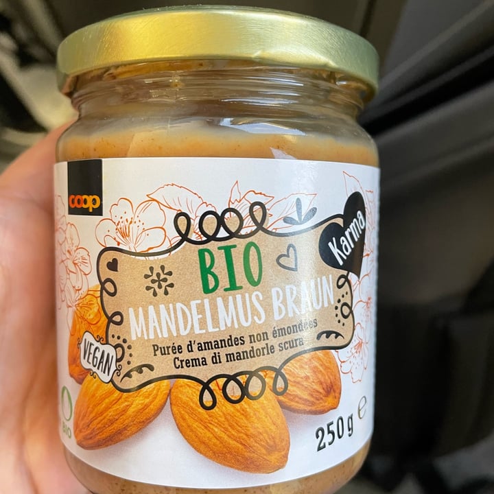 photo of Karma Dark Almond butter shared by @bfranceschiello on  14 Apr 2022 - review