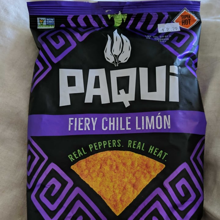 review photo of Paqui Chips Fiery Chile LimΓ³n shared by @mcjeannie on 27 Dec 2021 - review
