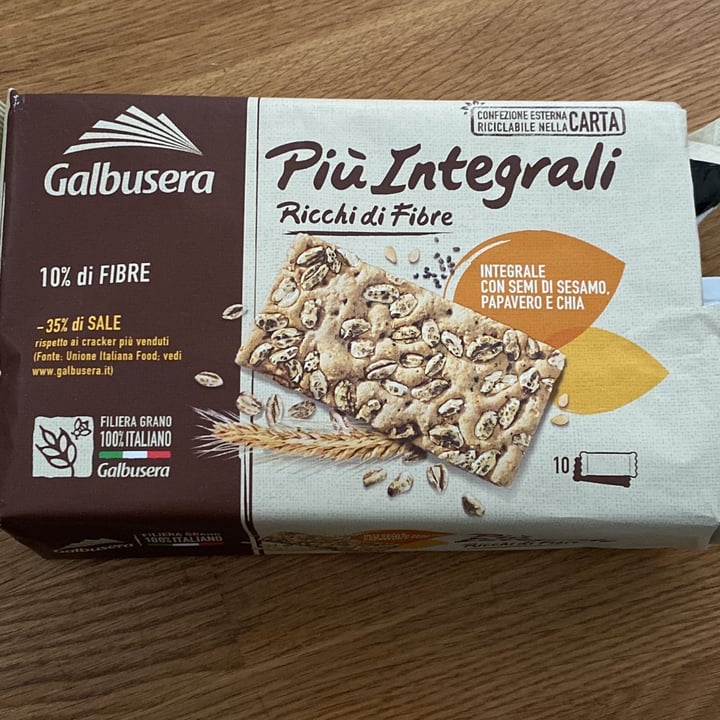 review photo of Galbusera Crackers Più integrali shared by @amelia78 on 26 Jul 2022 - review
