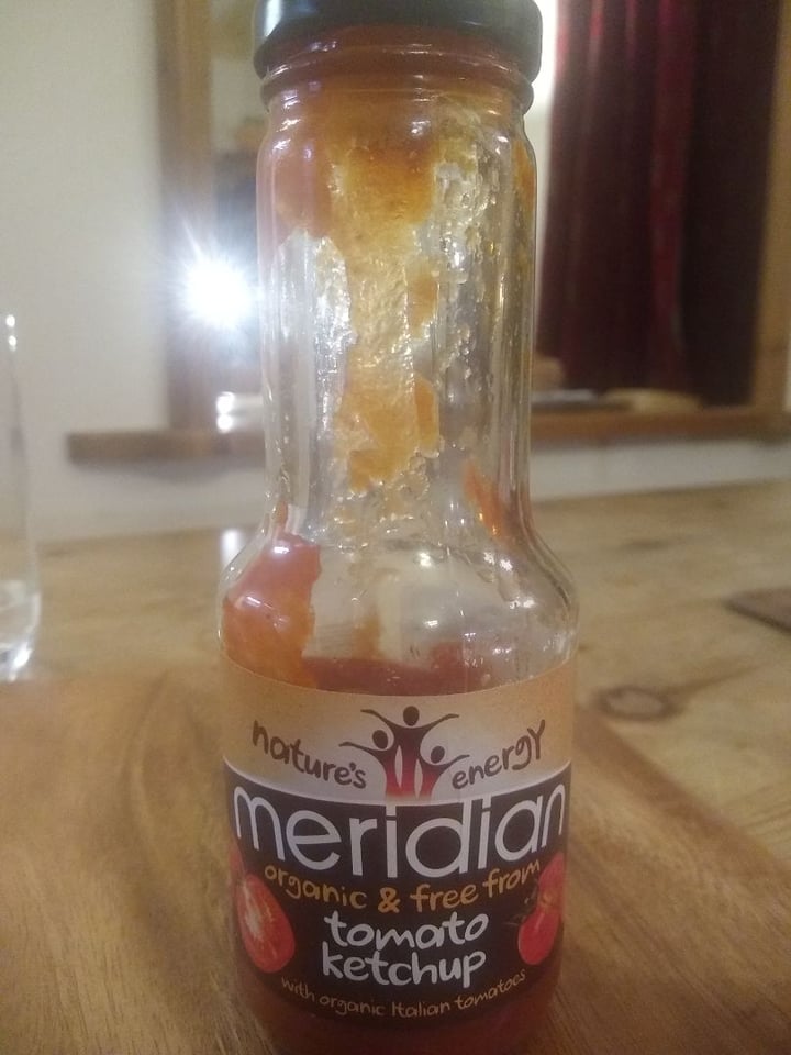 photo of Meridian Tomato ketchup shared by @veganurse on  09 Mar 2020 - review