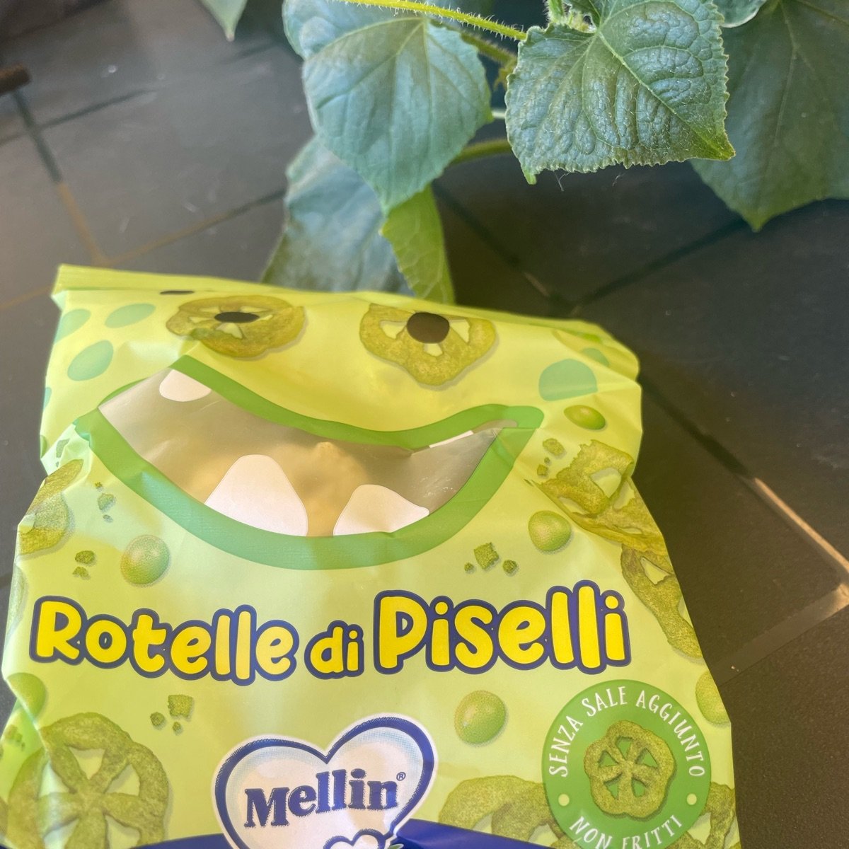 Snack Rotelle Di Piselli Mellin Bio - 6 Confezioni Da 20g Per Bambini Dagli 8 Mesi - Foto 8