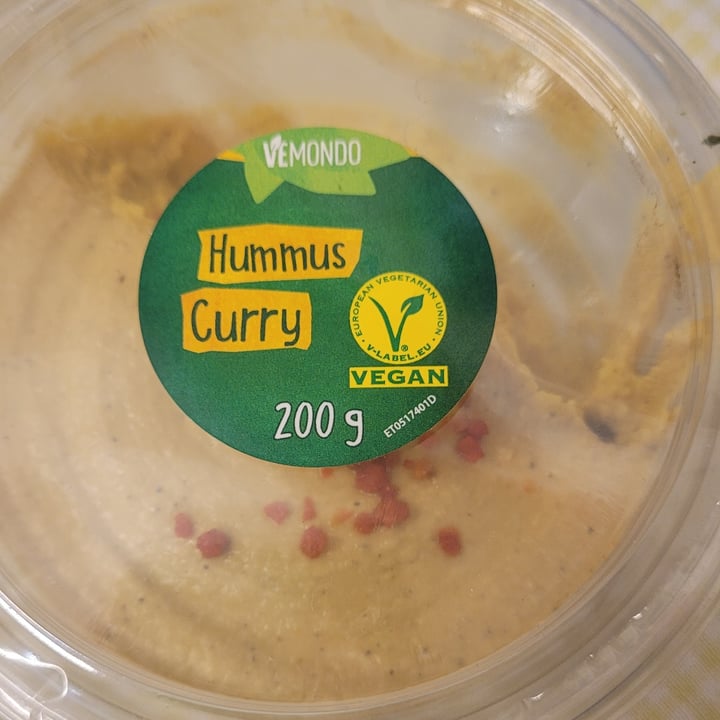 review photo of Vemondo hummus al curry shared by @22abillion on 25 Sep 2022 - review