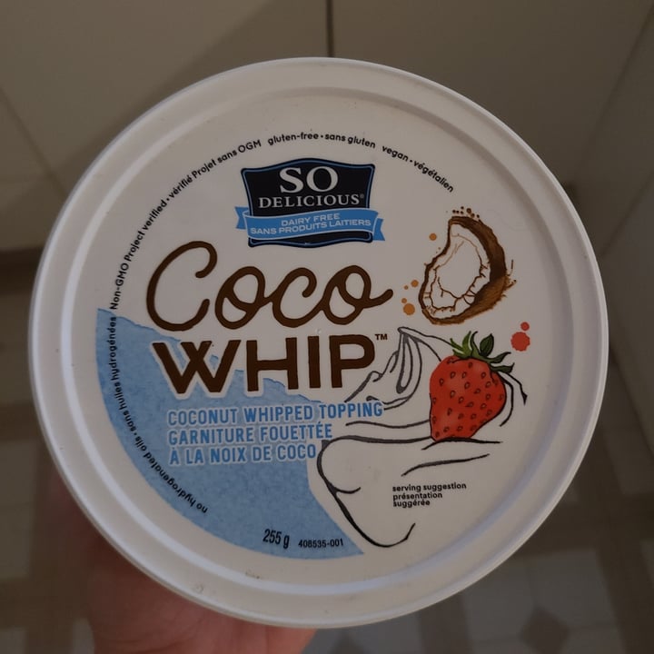 photo of So Delicious Dairy Free Coco Whip shared by @mdoerksen on  07 Feb 2022 - review