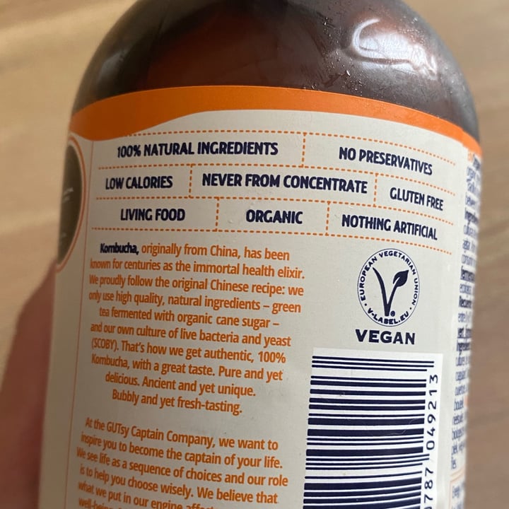 photo of Captain Kombucha Kombucha zero ginger & lemon shared by @lorenavegana on  16 Jul 2021 - review