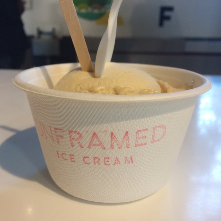 photo of Unframed Ice Cream Vegan Caramel shared by @sylvacharm on  26 Dec 2020 - review