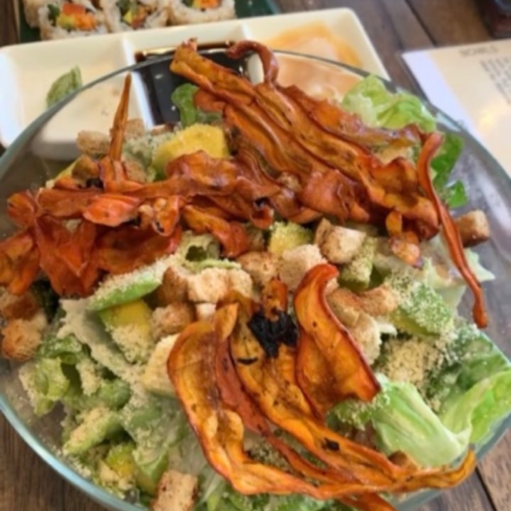 photo of Healthy Ubud Cesar salad shared by @veganandstrong on  30 Sep 2021 - review