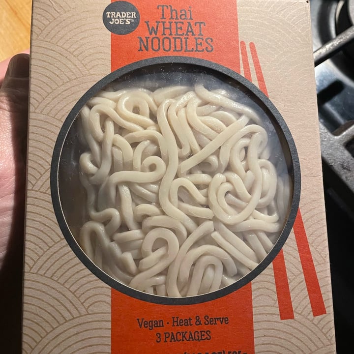 photo of Trader Joe's Thai Wheat Noodles shared by @clarendiee on  16 Nov 2022 - review