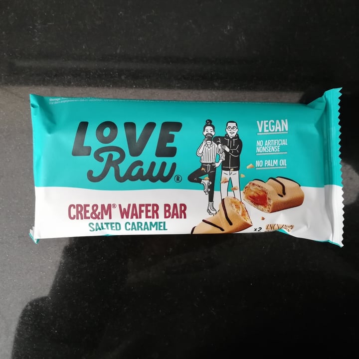 photo of LoveRaw Cre&m Wafer Bar (Salted Caramel) shared by @copito on  08 Nov 2021 - review