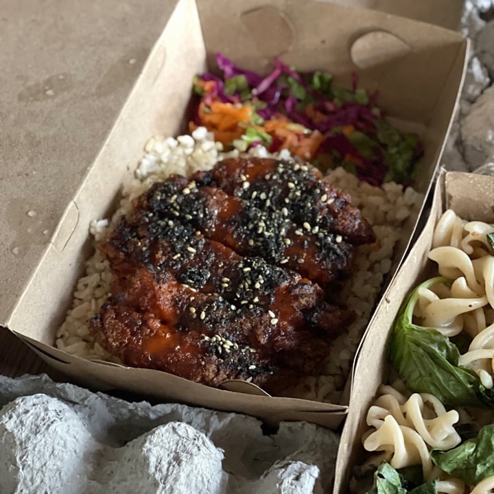 photo of Goodbelly Plant-based Meal Takekatsu Rice Set shared by @sharrenfiona on  25 Aug 2021 - review