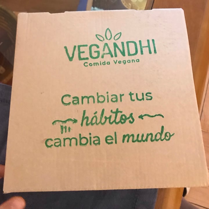 photo of Vegandhi - Comida Vegana Sandwich de milanesa shared by @sechague on  28 Mar 2021 - review