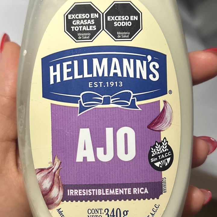 photo of Hellmann’s Aderezo de Ajo shared by @buki on  05 Dec 2022 - review