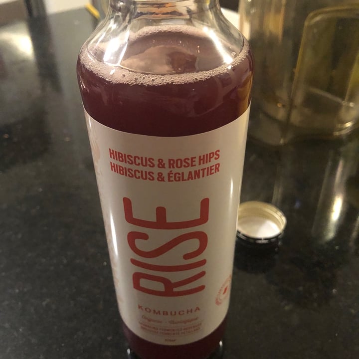 review photo of RISE Kombucha Hibiscus & Rose Hip Kombucha shared by @bellabalanced on 20 Mar 2022 - review