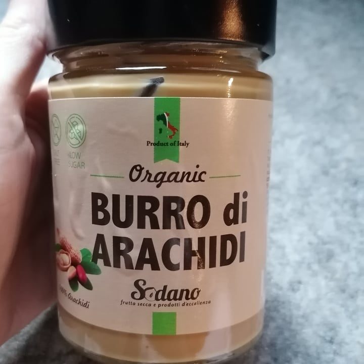 photo of Sodano group Organic Burro di Arachidi shared by @lauzab on  15 Jul 2021 - review