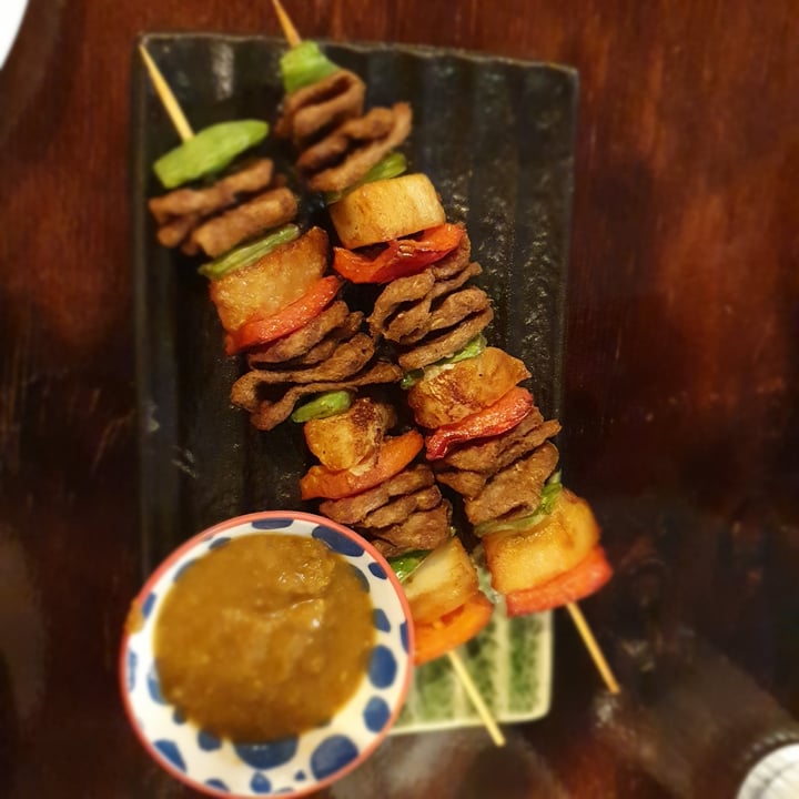 photo of Vina Vegan Restaurant Skewers BEEF shared by @monaperry on  26 Dec 2021 - review