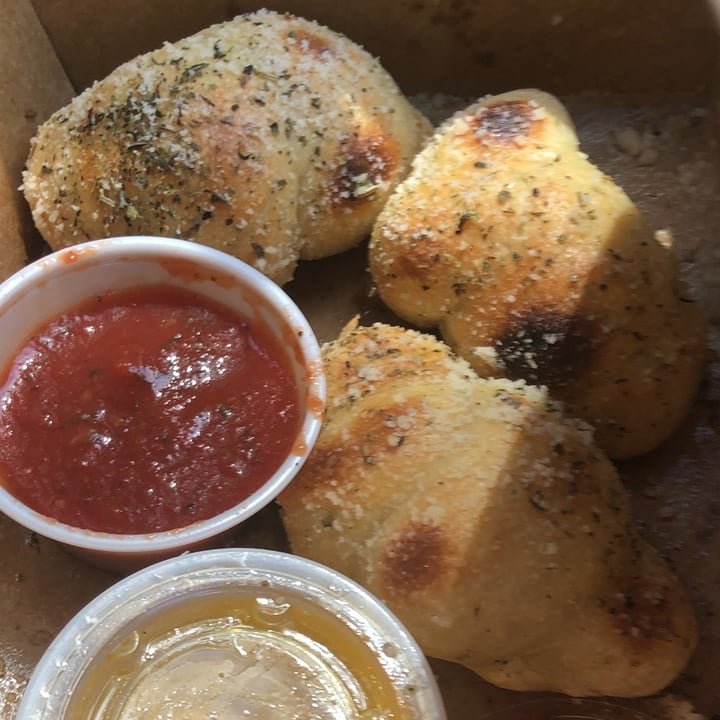 photo of Ethos Vegan Kitchen Garlic Knots shared by @happyveganmomma on  09 May 2022 - review