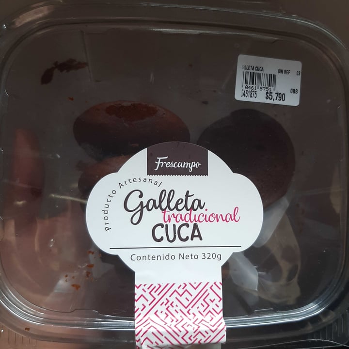 photo of Frescampo Galleta Tradicional Cuca shared by @veggielina on  25 Mar 2021 - review