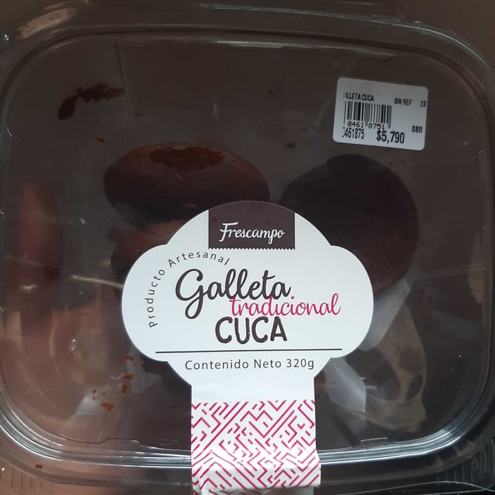 review photo of Frescampo Galleta Tradicional Cuca shared by @veggielina on 25 Mar 2021 - review